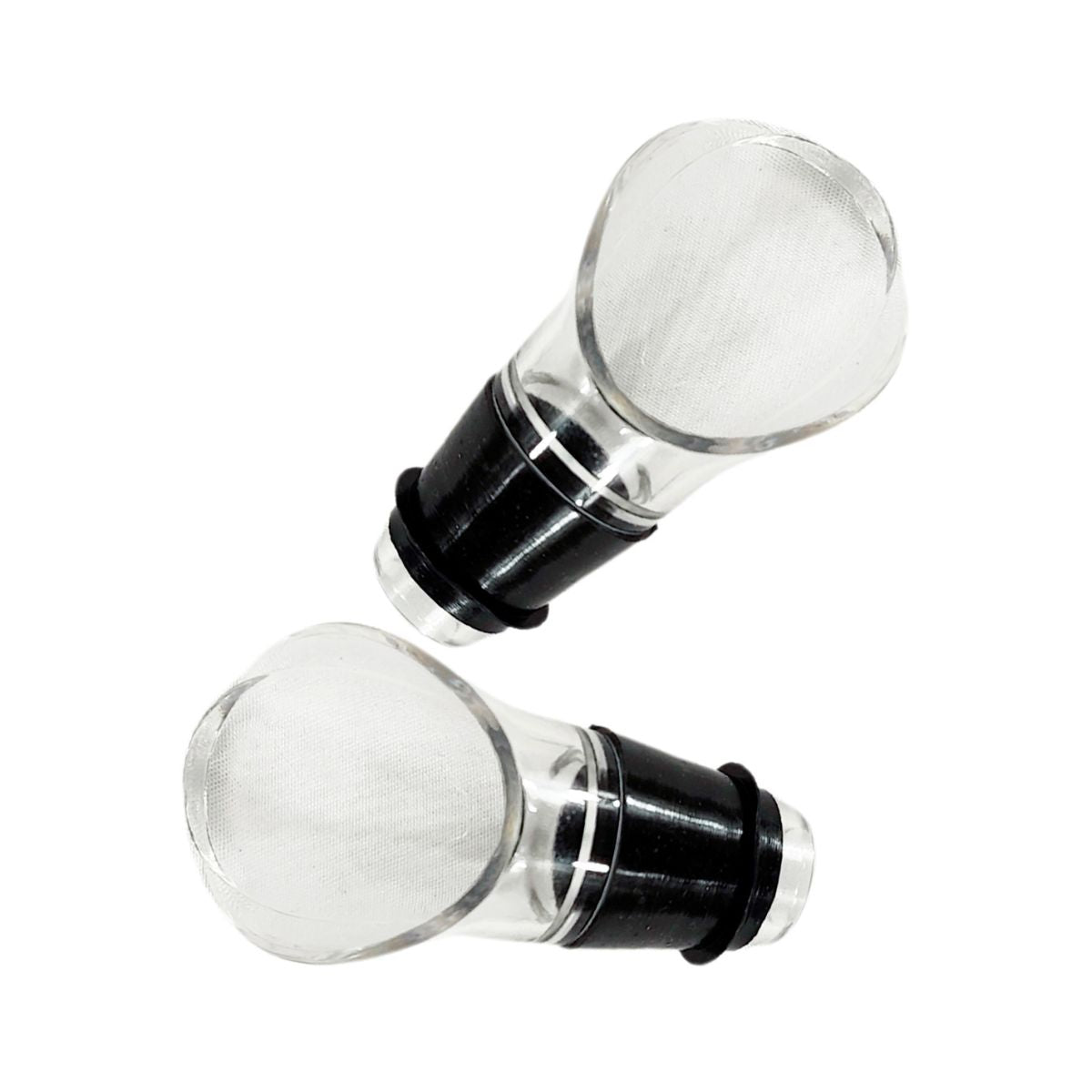 Lot de 2 becs verseurs anti-goutte pour bouteilles  Bar Concept Fackelmann - Mathon - 1