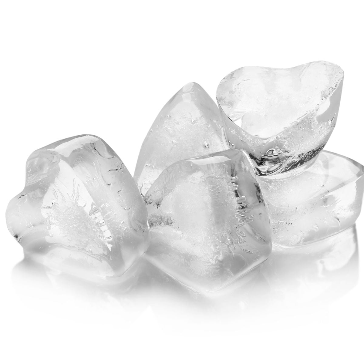 Lot de 24 sachets glaçons jetable cœur et ovales Fackelmann - Mathon - 2