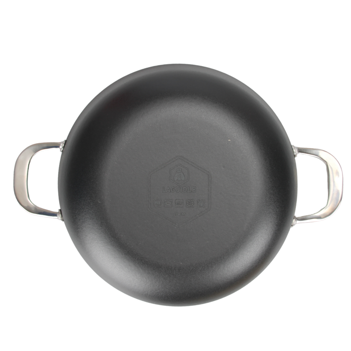 Faitout noir 28cm - "AirIron" Laguiole Cuisson - Mathon - 4