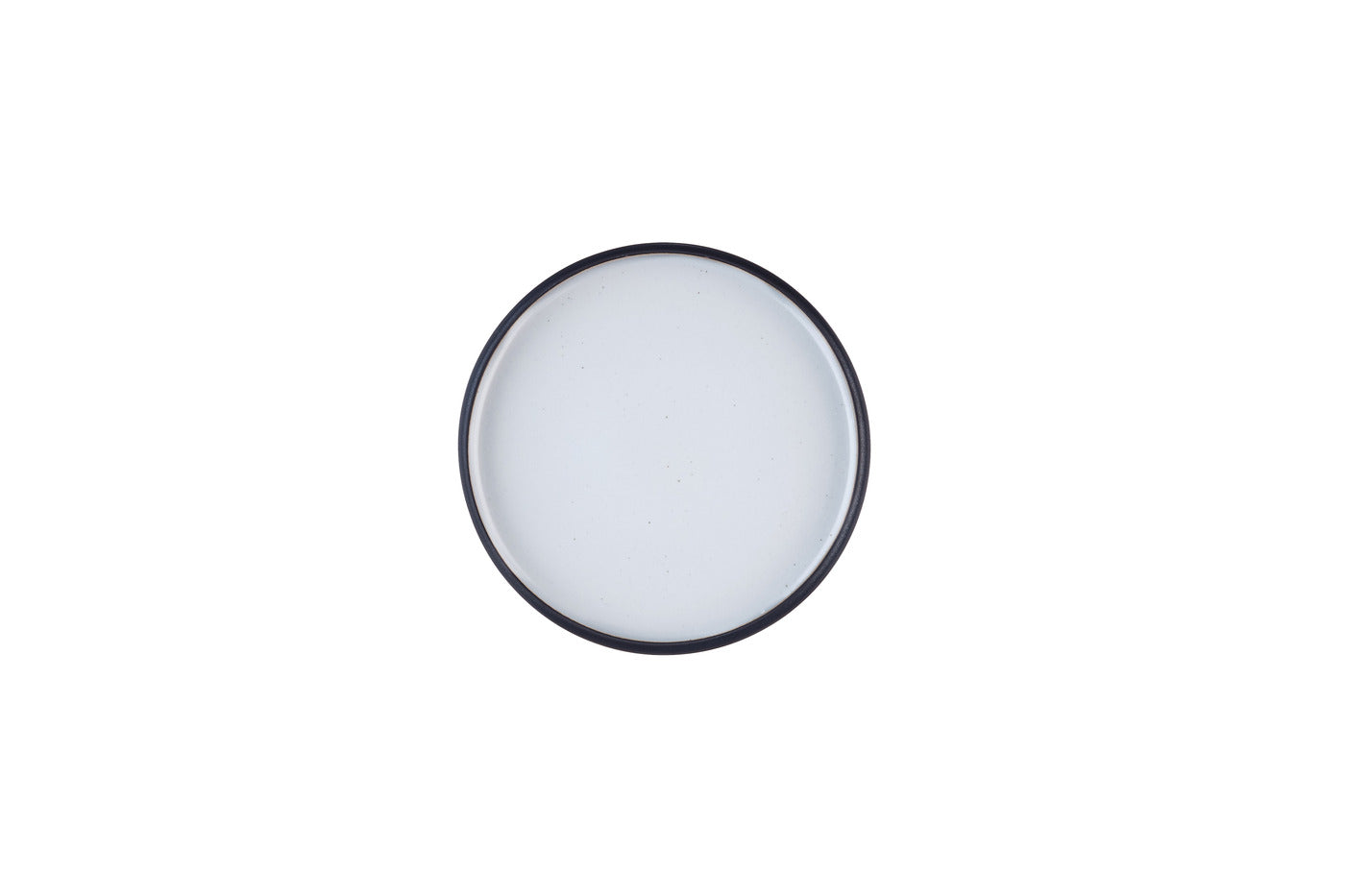 Lot de 4 assiettes à pain en grès noir D15.5 Björn - Mathon - 4