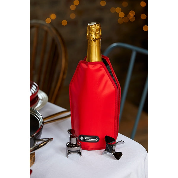 Rafraîchisseur de bouteille coloris cerise Le Creuset - Mathon - 2