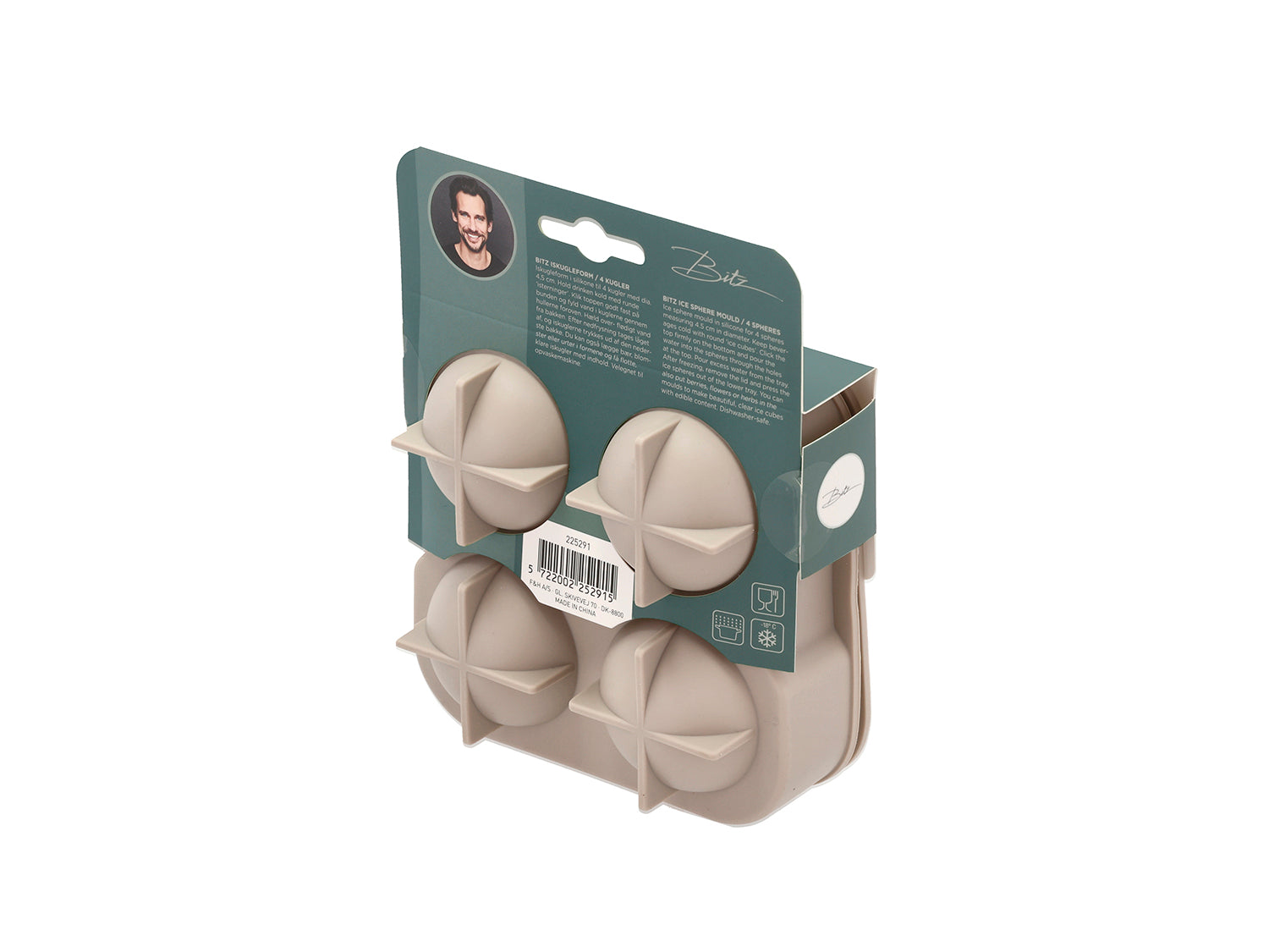 Bac à glaçons en silicone Gris Bitz - Mathon - 3