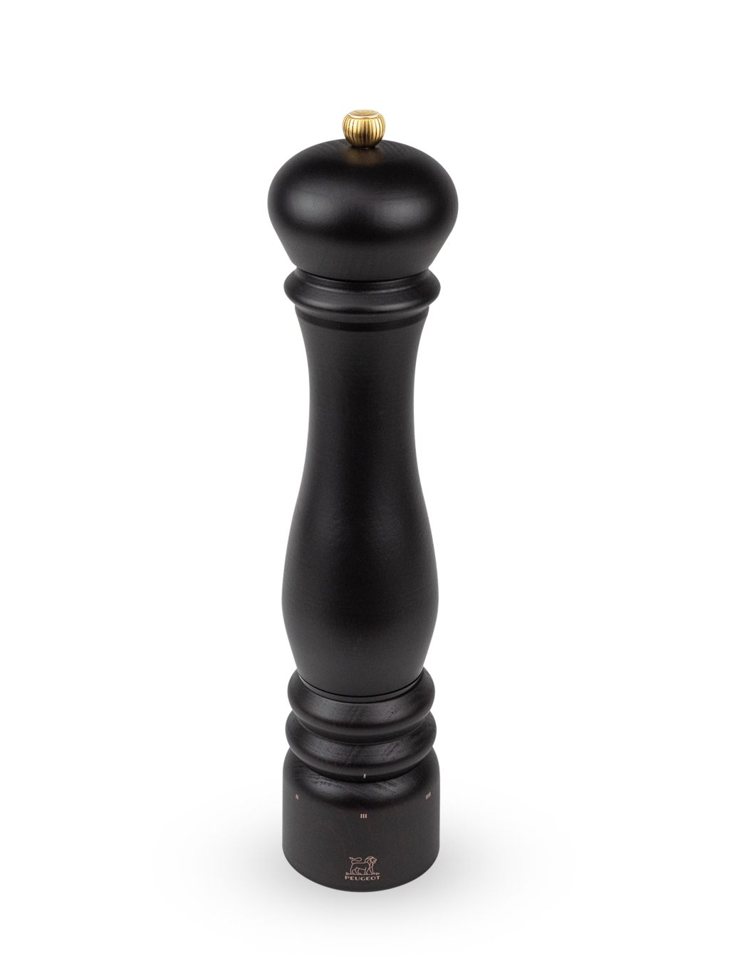 Paris électrique Moulin à sel électrique en bois couleur chocolat u