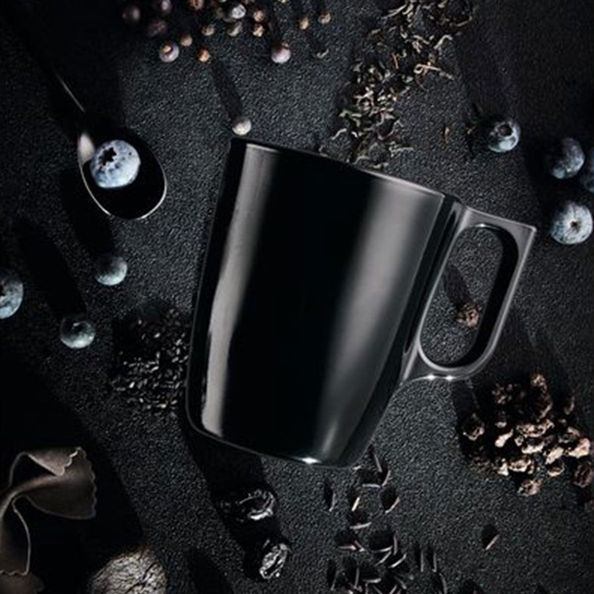 Mug 25 cl Noir Flashy Luminarc - Mathon - 2
