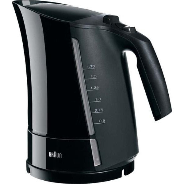 Bouilloire Electrique  Braun Wk300 - 1,7l - Noir - Chauffe Ultra-rapid Braun - Mathon