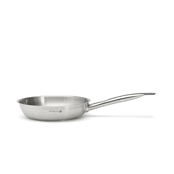 Poêle à frire en inox 24 cm Prim