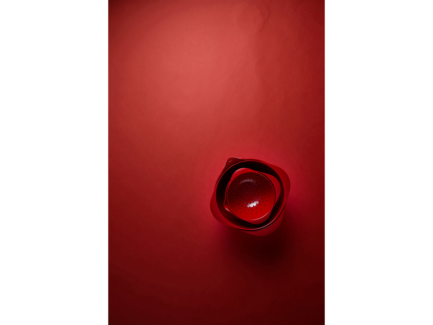 Passoire MARGRETHE Rouge Rosti - Mathon - 7