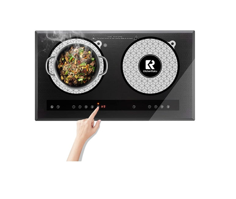 2 Pièces Protection Plaque Induction de 28 cm blanc Vendos85 - Mathon