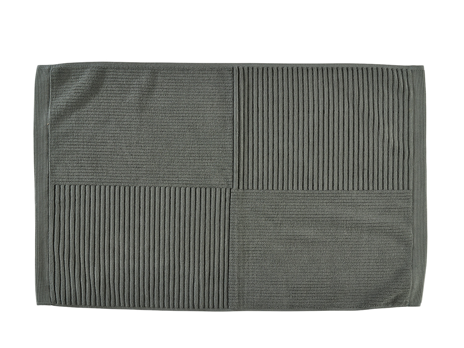 Tapis de bain Classic en 100% coton/1200 g Vert olive Zone Denmark - Mathon - 1