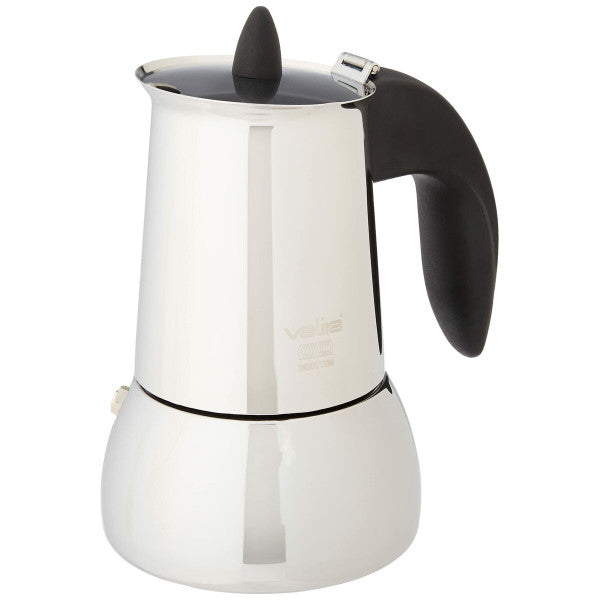 Cafetière Italienne Valira Isabella 4t Acier Inoxydable (4 Tasses) Valira - Mathon - 1