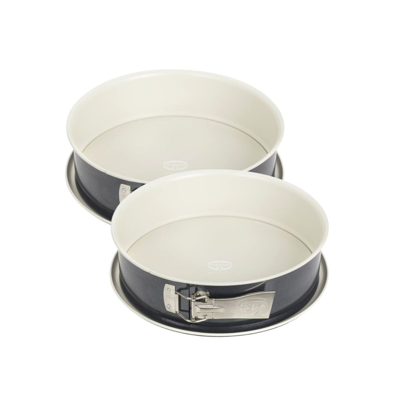 Ensemble de 2 Moules à manqué à charnière 26 cm Dr. Oetker Back-Trend Dr. Oetker - Mathon - 1