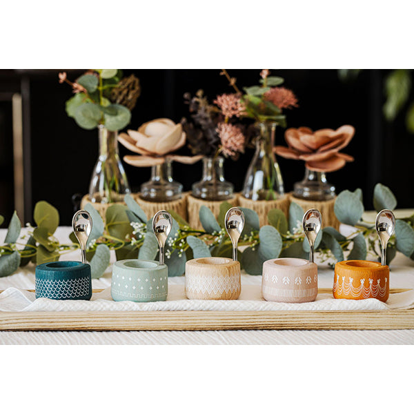 Coffret coquetier et cuillère Piou dragon bleu canard Roger Orfèvre - Mathon - 4