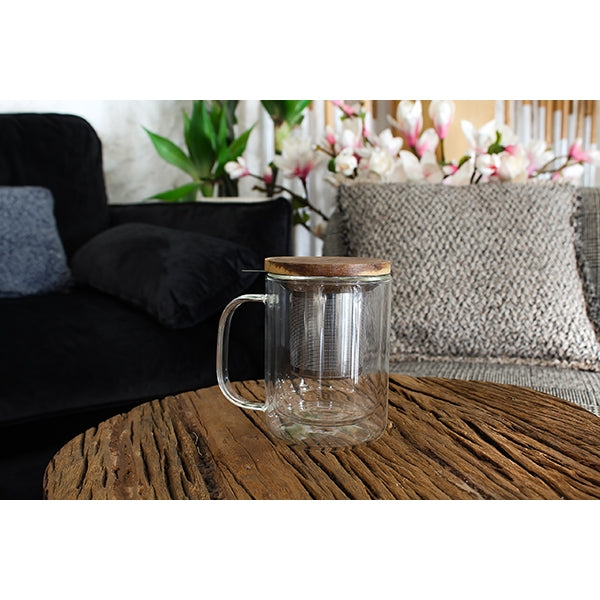 Tisanière verre double paroi Gustave 350 ml OGO Ogo - Mathon - 2