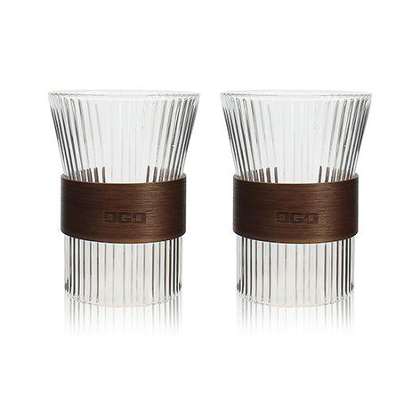 Set de 2 tasses Karl en verre borosilicate 325 ml  Ogo - Mathon