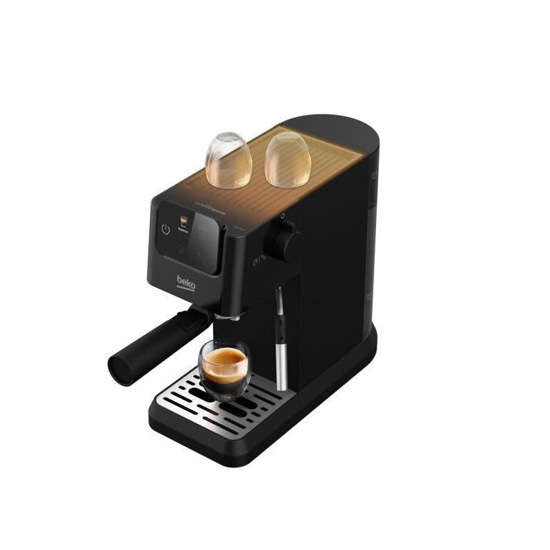 Machine Expresso Manuelle - Beko - Cep5302b - 1628 W - 1,1 L - Noir Beko - Mathon - 5
