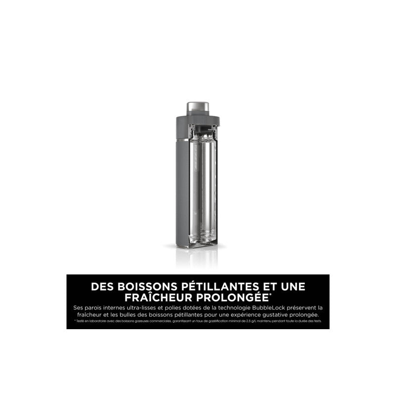 Cuisine Art De La Table Ninja Gourde Isotherme Ninja Thirsti Grise 700ml Ninja - Mathon - 4