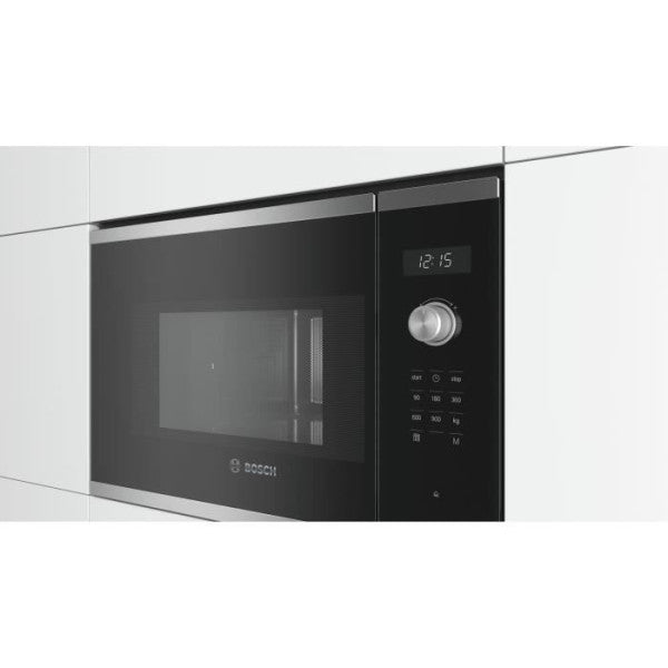 Micro-ondes Simple Encastrable - Bosch Ser6 - Bfl554ms1f - Inox - 25 L Bosch - Mathon - 2