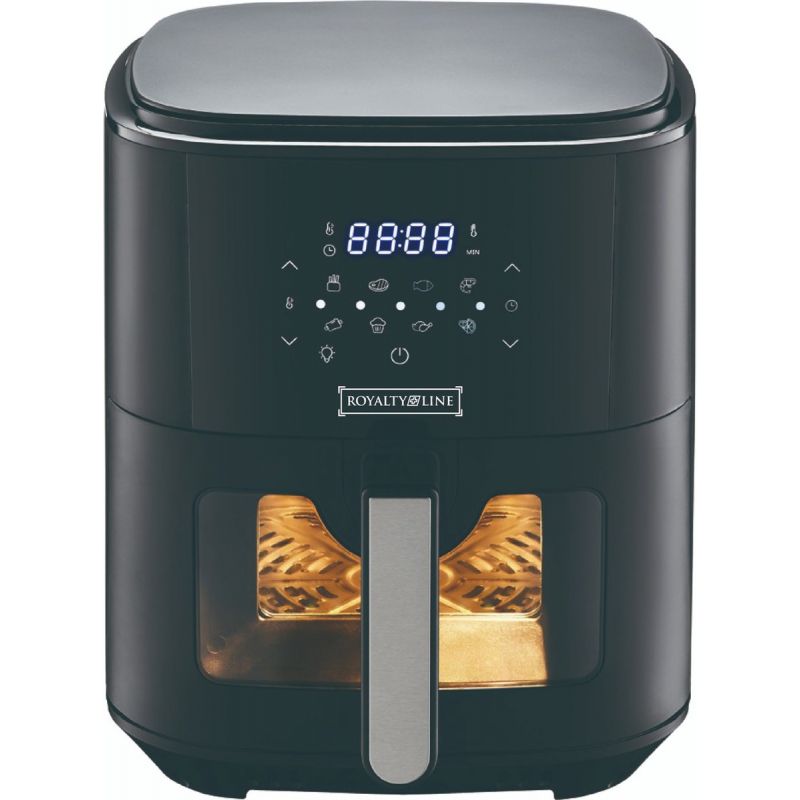 Friteuse à air chaud Air fryer XL 6,5L 1500W Royalty Line RLAF5408 Royalty Line - Mathon - 3