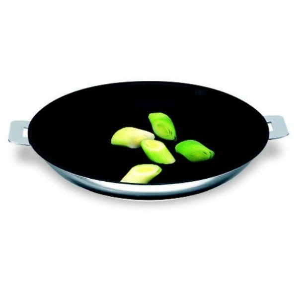 Poêle inox antiadhérente Mutine sans manche 24 cm Cristel - Mathon - 1