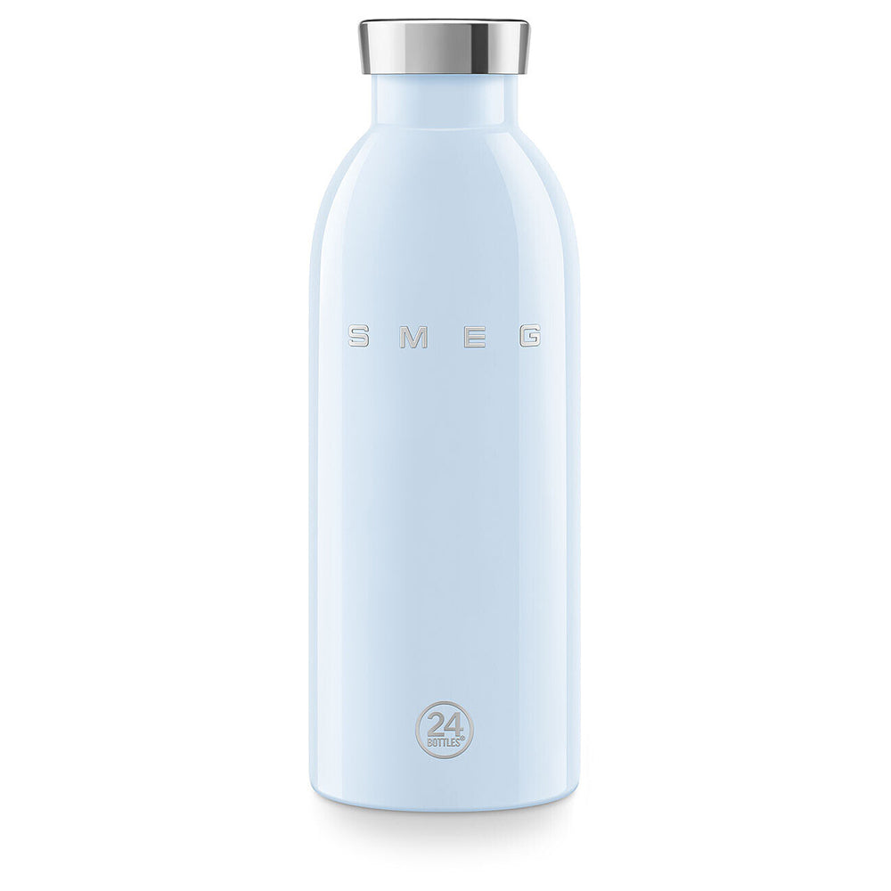 Bouteille isotherme inox 18/8 bleue 0,5L Smeg - Mathon