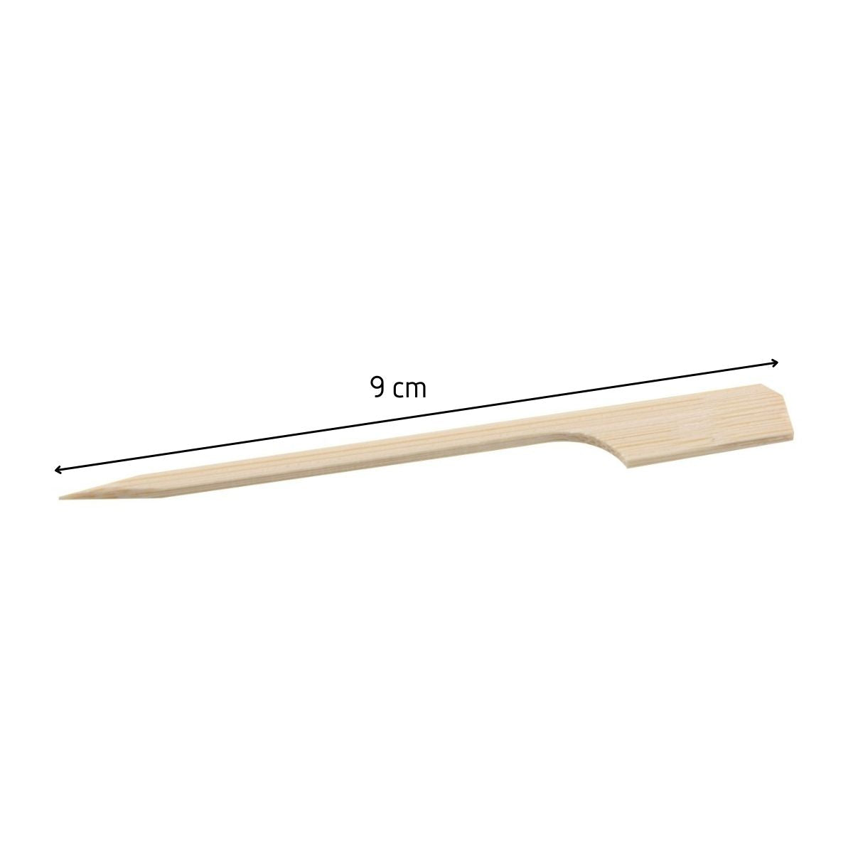 Lot de 100 piques en bois 9 cm  Basic Fackelmann - Mathon - 2
