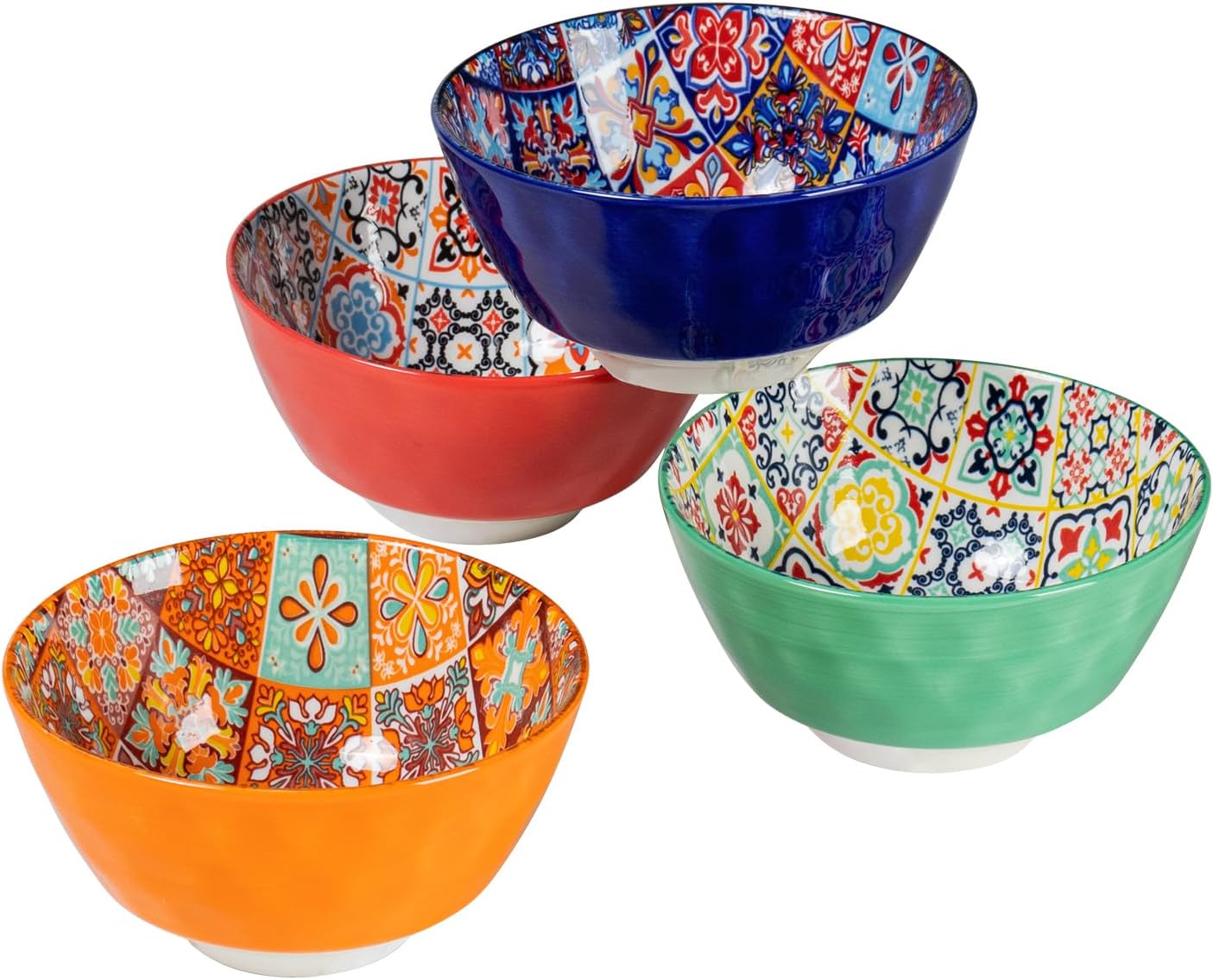 Set de 6 bols mosaïque colorés Henten Home Vendos85 - Mathon
