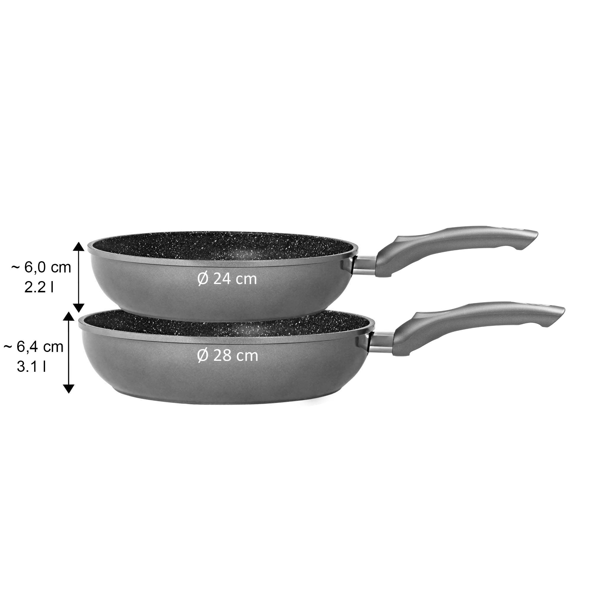 Gourmundo Sauteuse 28 cm, Made in Germany Stoneline - Mathon - 3
