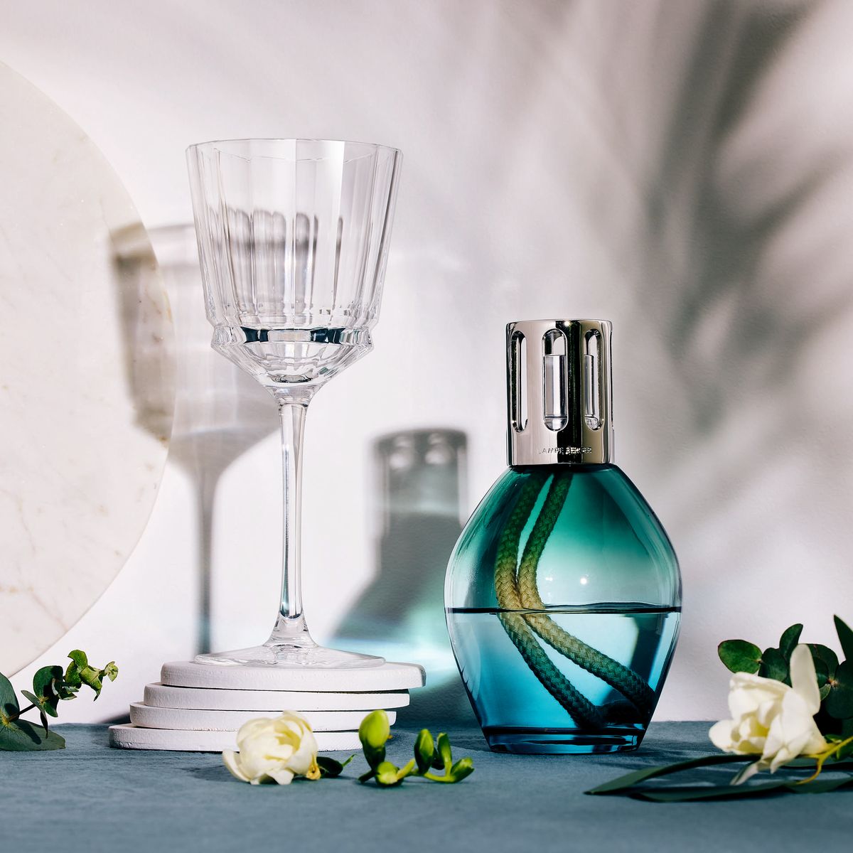 6 verres à pied de table 25cl Macassar - Cristal d