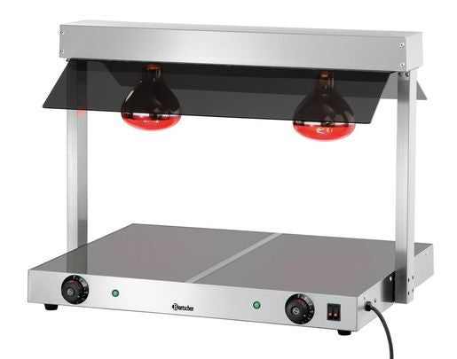 Plaque Chauffante Professionnelle Vitro avec Pont Chauffant - Bartscher - Mathon - 3