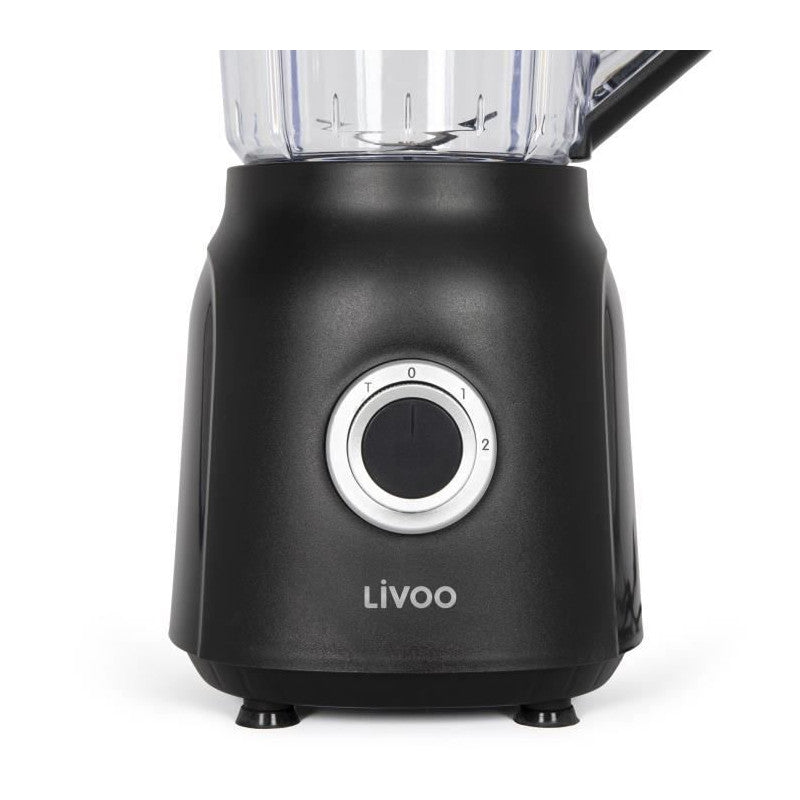 Blender - Livoo - 1,5 L - 600 W - 22 000 Tours/min - 2 Vitesses - Noir Livoo - Mathon - 3