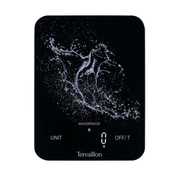 Balance De Cuisine Terraillon Aqua Resist Noir Terraillon - Mathon