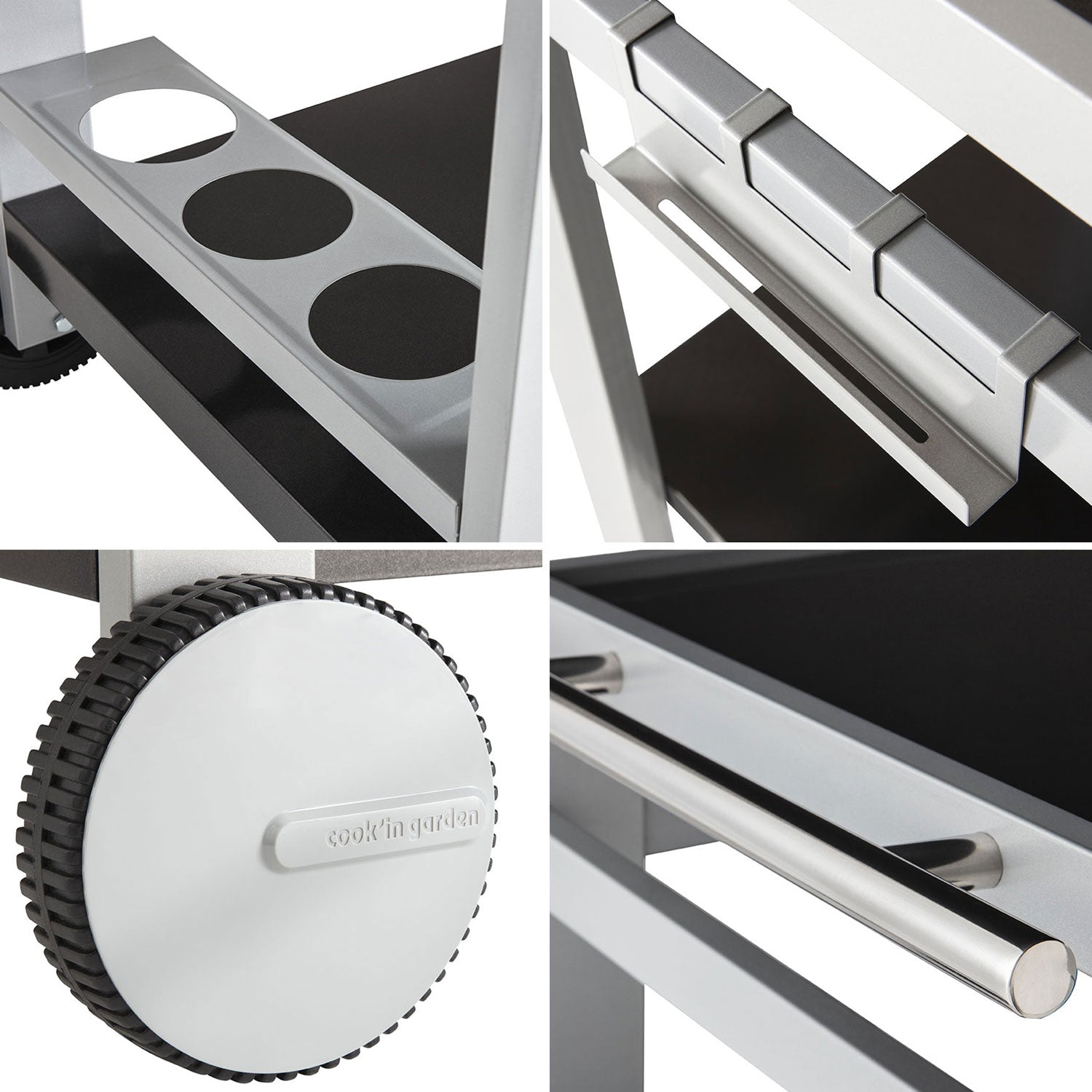 Desserte MÉDIA M pour plancha Cook