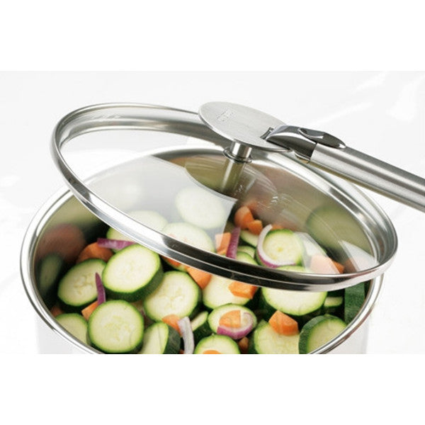 Couvercle verre Cristel Platine 22 cm Cristel - Mathon - 3