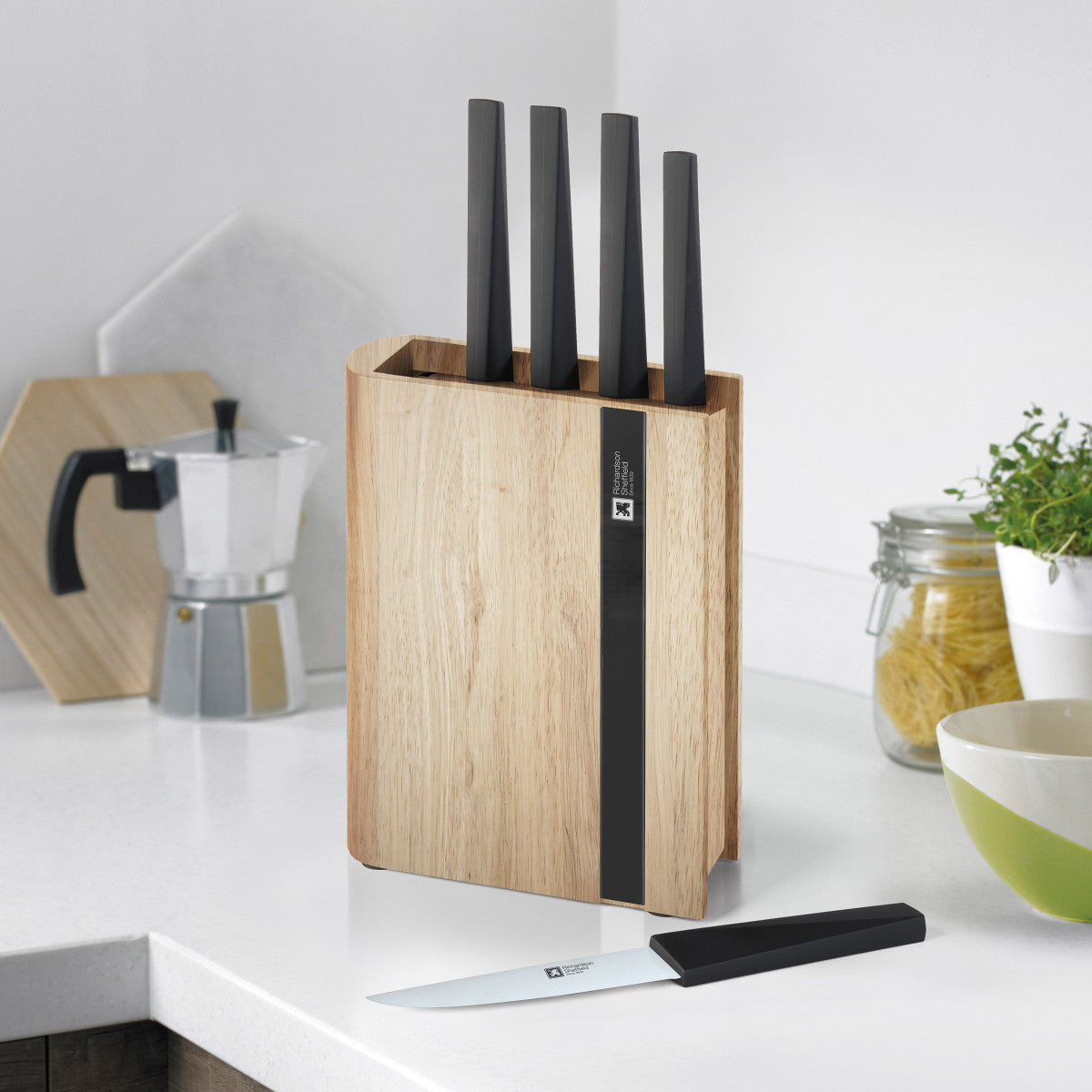 Edge Nature - Bloc 5 couteaux de cuisine Richardson Sheffield - Mathon - 4