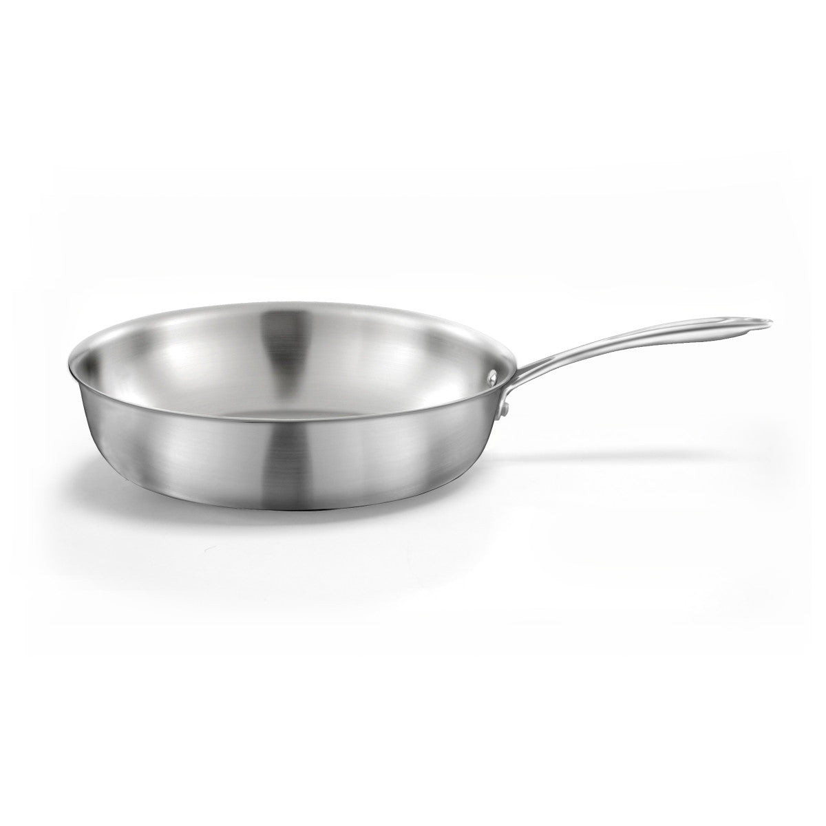 Gourmet - Sauteuse 28 cm inox triply Cuisinox - Mathon - 1