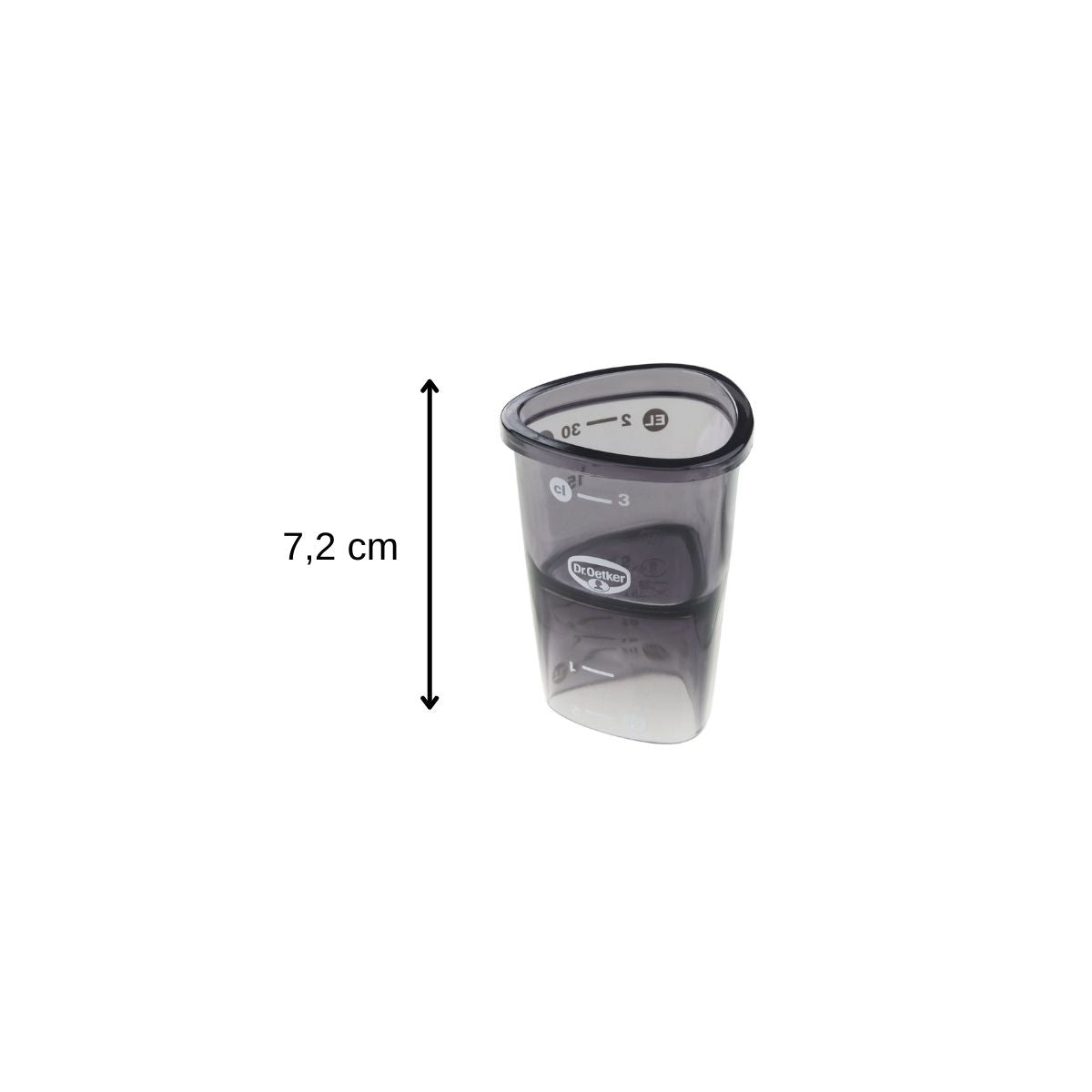 Verre doseur gradué en plastique 4 cl Dr. Oetker - Mathon - 3