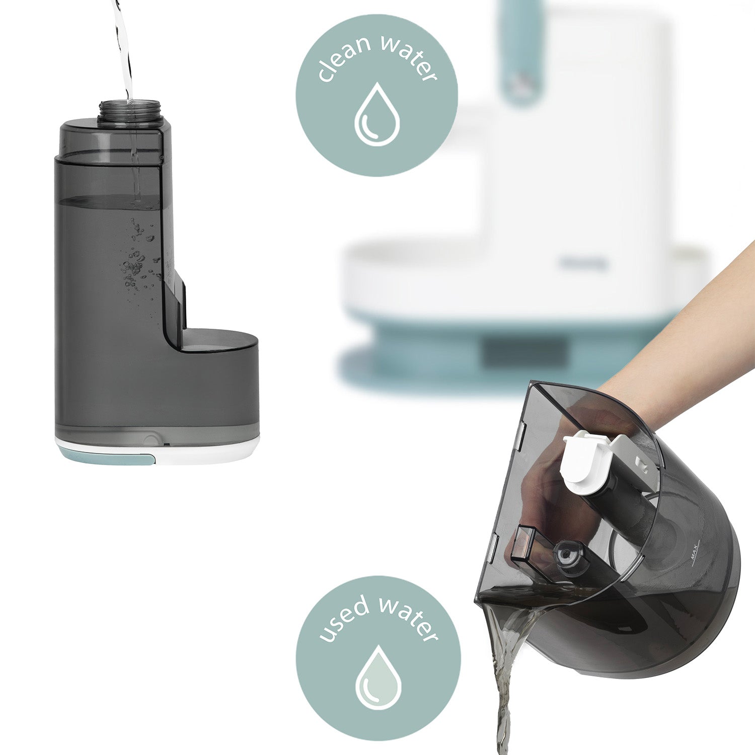 Nettoyeur textile eau chaude et vapeur - TWT99 H.Koenig - Mathon - 5