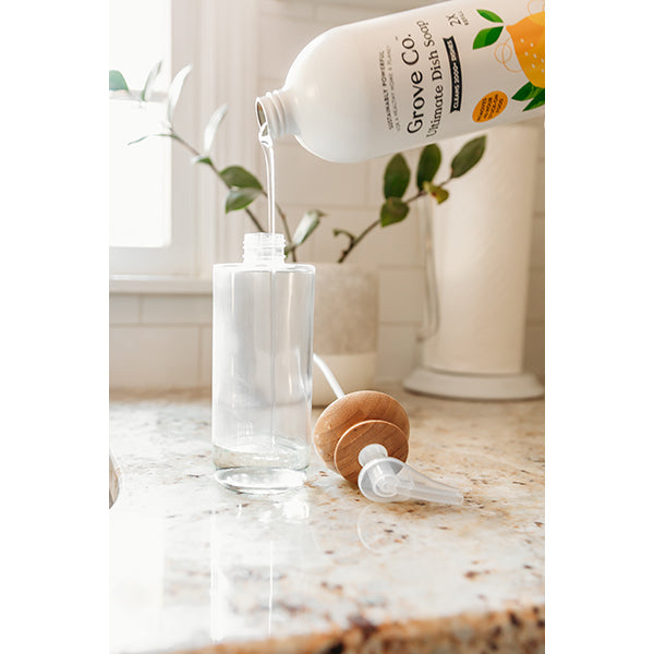 Distributeur de savon en verre Soap Opera Full Circle - Mathon - 3