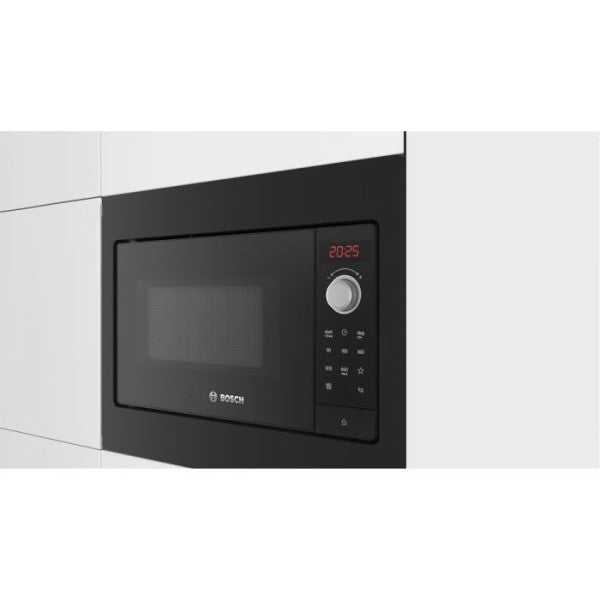 Micro-ondes simple encastrable -  SER2 - BFL523MB3F - Noir - 20 L - La Bosch - Mathon - 3