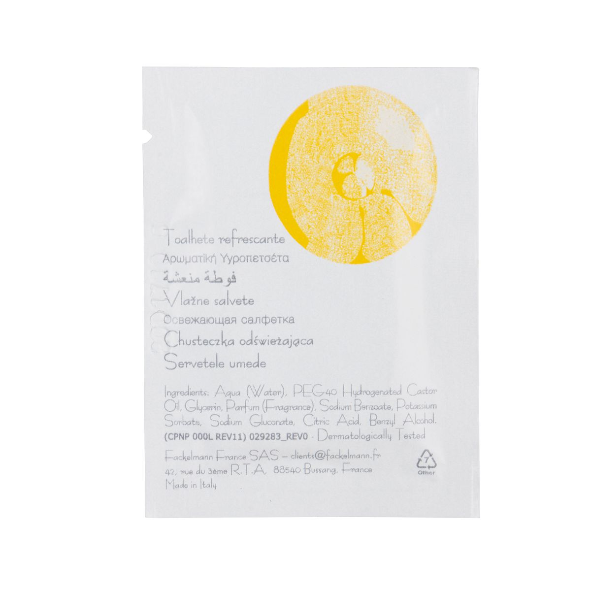 Lot de 15 rince-doigts citron Fackelmann - Mathon - 3