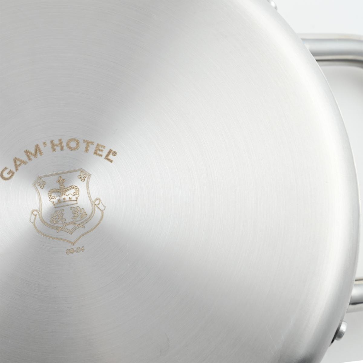 Faitout triplex 24x8,5cm - Induction Gam Hotel - Mathon - 5