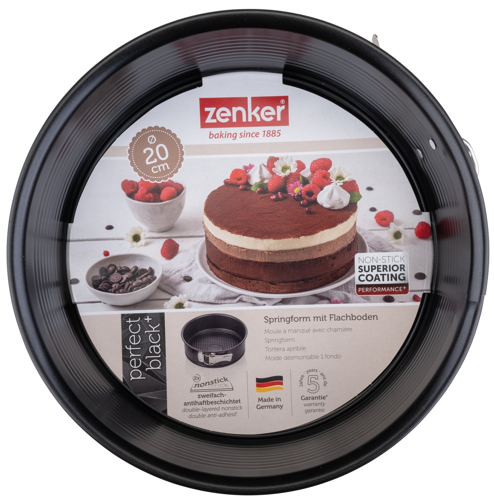 Moule à manqué à charnière 20 cm Zenker PerfectBack+ Zenker - Mathon - 5