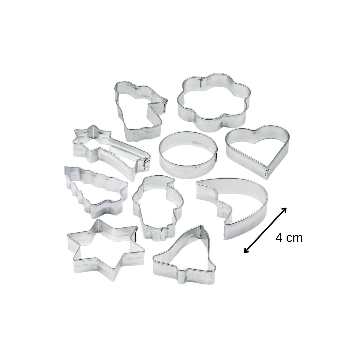 Lot de 10 emporte-pièces de Noël sur cintre Zenker Emporte-pièces Zenker - Mathon - 3