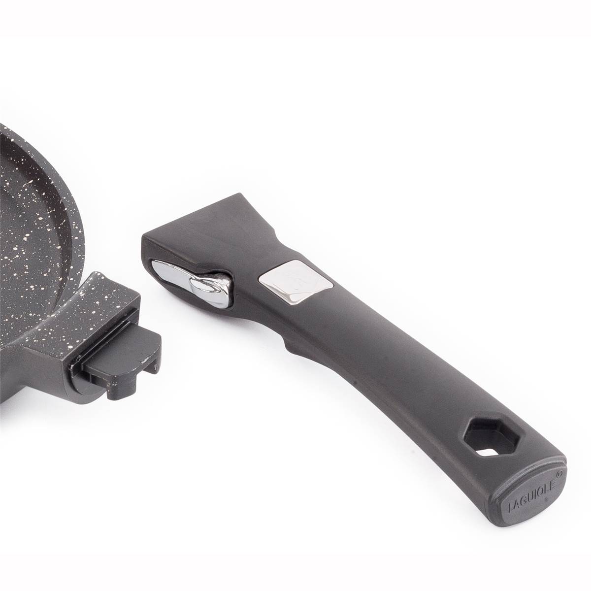 Poignée amovible noir - "Grand Cru" Laguiole Cuisson - Mathon - 2