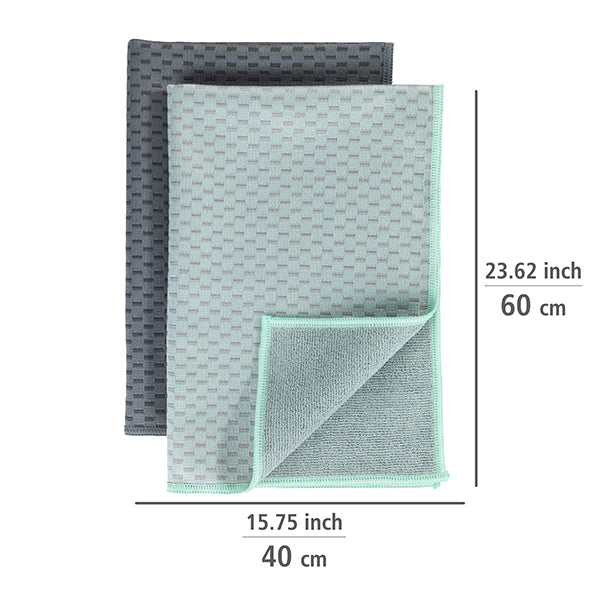 2 torchons en microfibre 40 x 60 cm Wenko by Maximex - Mathon - 5