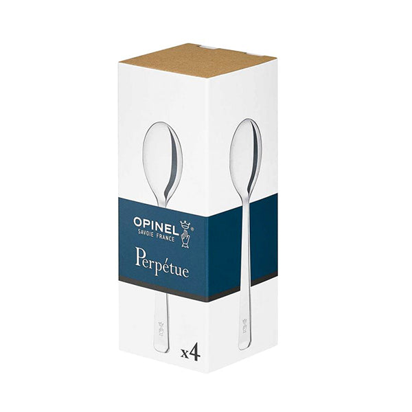 Coffret de 4 petites cuillères Perpétue inox Opinel - Mathon - 4