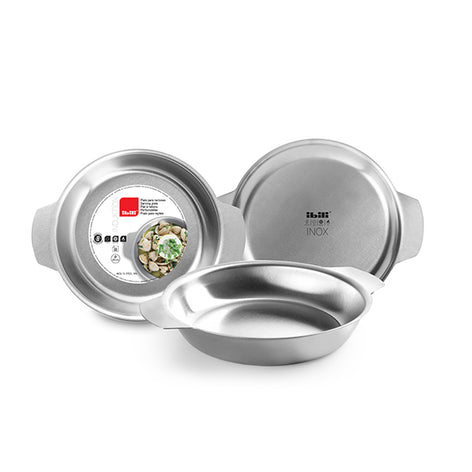 Plat rond inox 20 cm Ibili - Mathon - 2