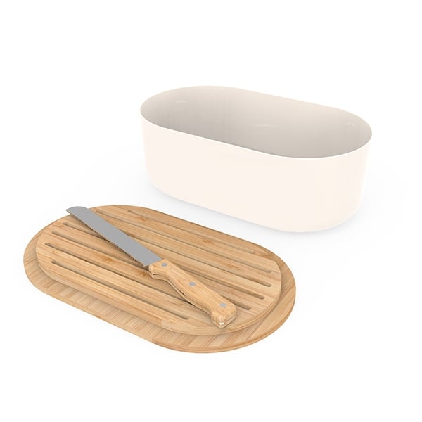 Set boîte à pain 4 en 1 Pebbly - Mathon - 1