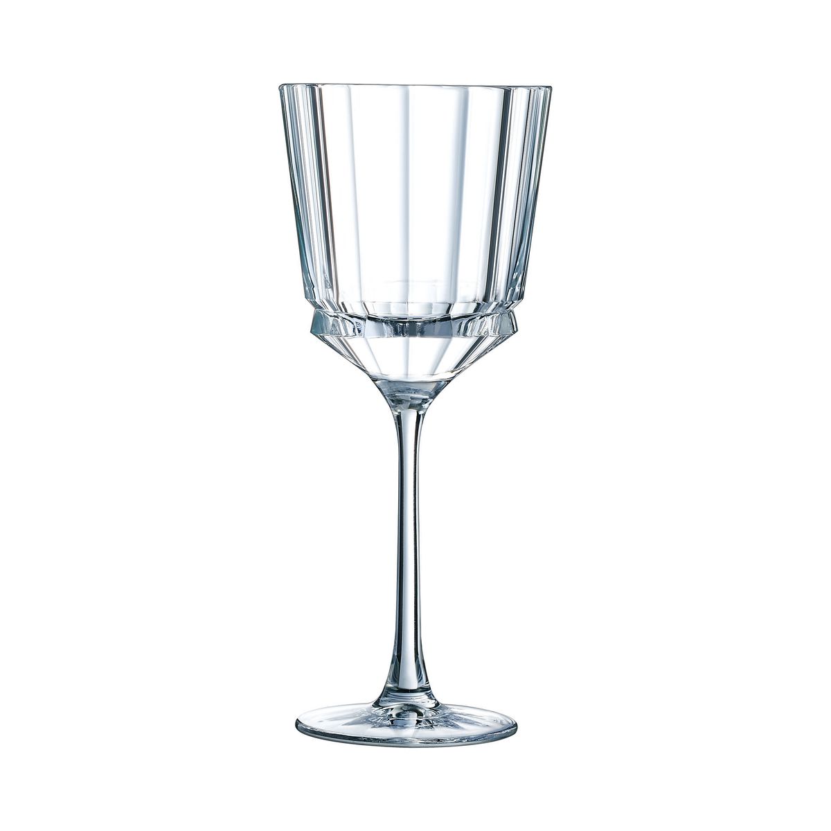 6 verres à pied de table 25cl Macassar - Cristal d