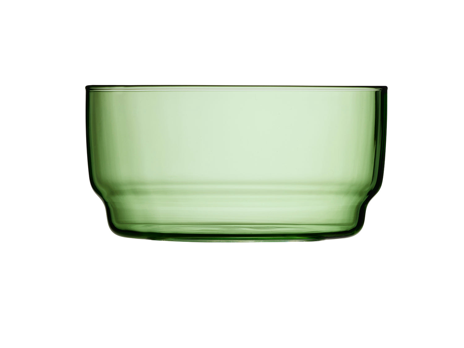 Ensemble de 2 bols TORINO 12cm en verre Vert Lyngby Glas - Mathon - 2